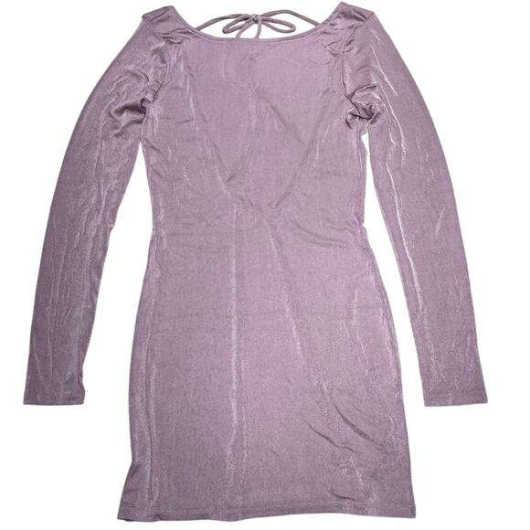 Free People Intimately Call Me Later Long Sleeve Mini Dress - Picture 2 of 9